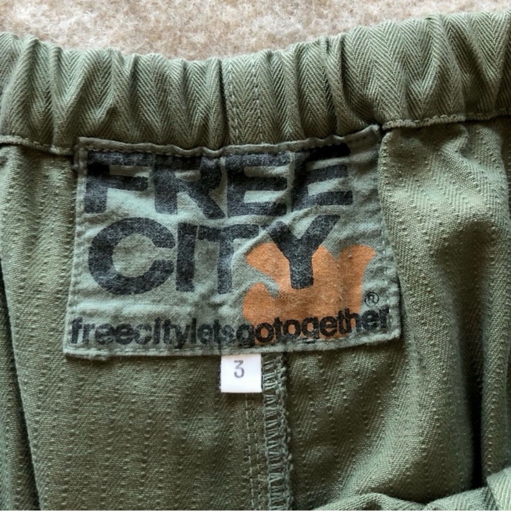 FREECITY vintage Japanese cotton sail pants - Picture 6 of 8